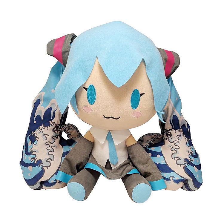 Hatsune Miku x Hokusai Katsushika Plushie Wave image 1
