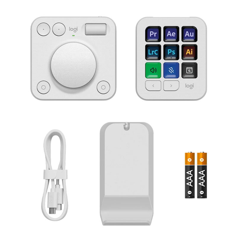 Logitech MX Creative Console [Pale Grey] image 4