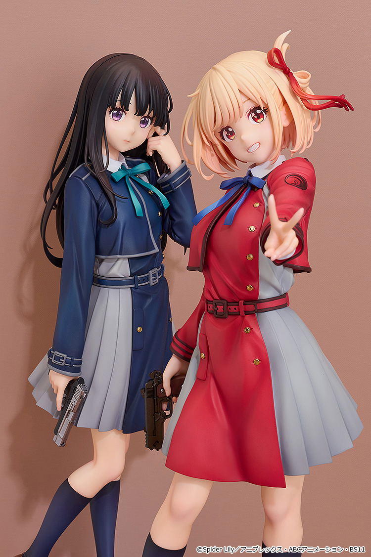 Lycoris Recoil 1/6 Scale Pre-Painted Figure: Inoue Takina Key Visual Ver. image 11