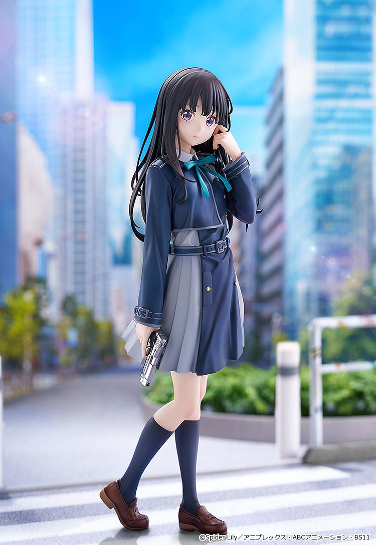 Lycoris Recoil 1/6 Scale Pre-Painted Figure: Inoue Takina Key Visual Ver. image 14