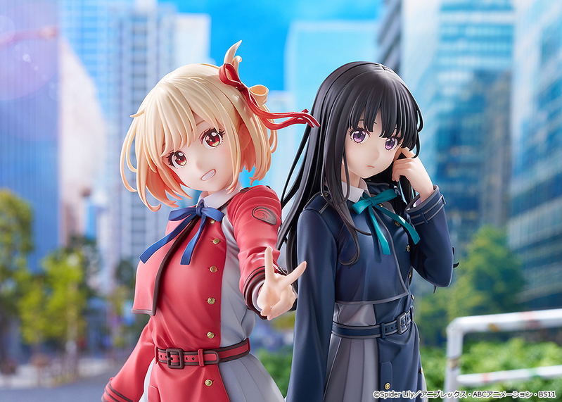 Lycoris Recoil 1/6 Scale Pre-Painted Figure: Nishikigi Chisato Key Visual Ver. image 14