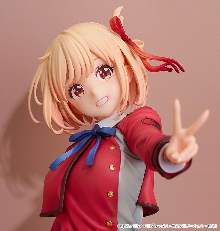 Lycoris Recoil 1/6 Scale Pre-Painted Figure: Nishikigi Chisato Key Visual Ver. image 6