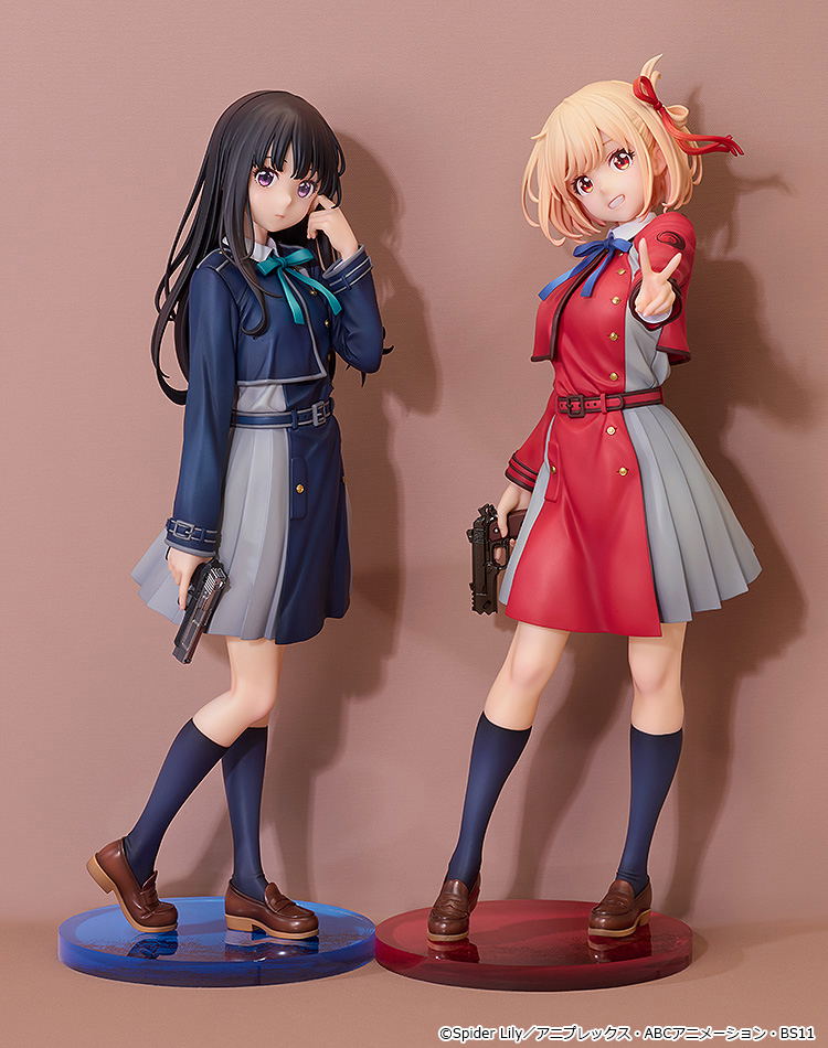 Lycoris Recoil 1/6 Scale Pre-Painted Figure: Nishikigi Chisato Key Visual Ver. image 9