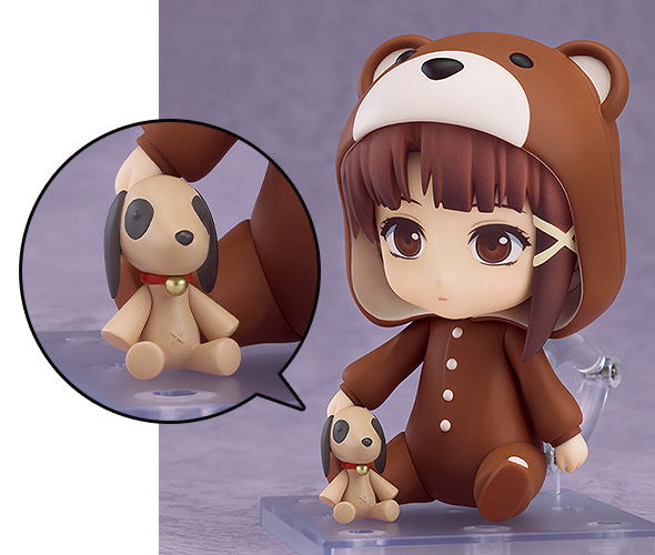Nendoroid No. 3011 Serial Experiments Lain: Iwakura Lain Bear Pajamas Ver. Basic [GSC Online Shop Limited Ver.] image 2