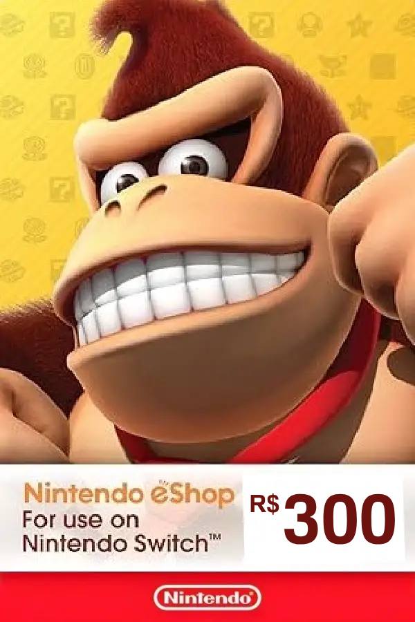 Nintendo eShop Card 300 BRL | Brazil Account <span class="ext ext_digital">digital</span> image 1