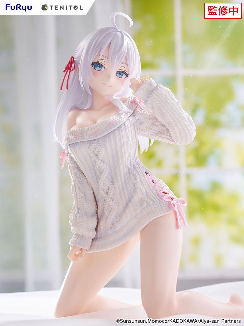 Tenitol Big Noodle Stopper Figure Alya Sometimes Hides Her Feelings in Russian: Alya Knit Ver. image 11