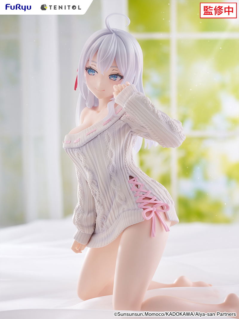 Tenitol Big Noodle Stopper Figure Alya Sometimes Hides Her Feelings in Russian: Alya Knit Ver. image 12