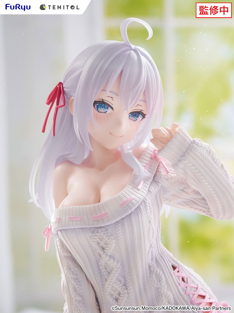 Tenitol Big Noodle Stopper Figure Alya Sometimes Hides Her Feelings in Russian: Alya Knit Ver. image 13