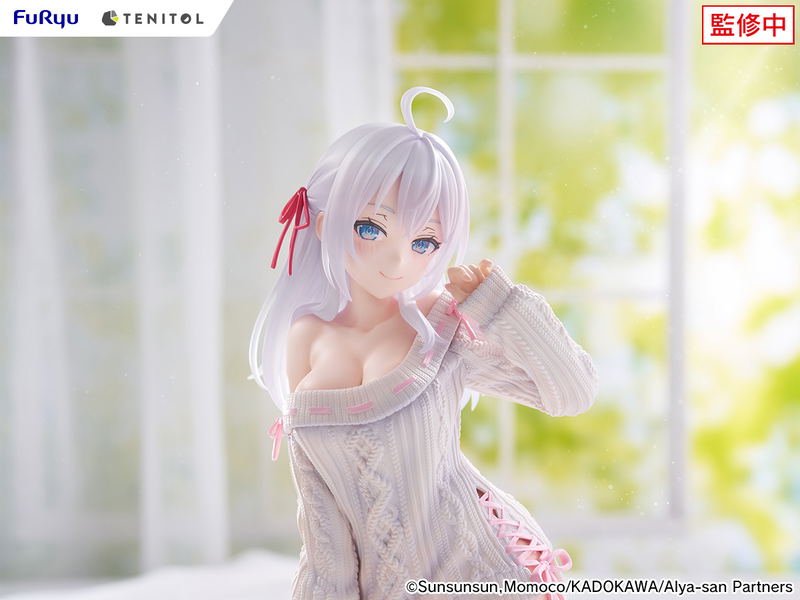 Tenitol Big Noodle Stopper Figure Alya Sometimes Hides Her Feelings in Russian: Alya Knit Ver. image 14