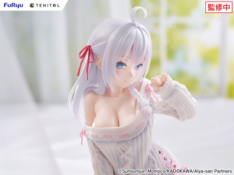 Tenitol Big Noodle Stopper Figure Alya Sometimes Hides Her Feelings in Russian: Alya Knit Ver. image 15