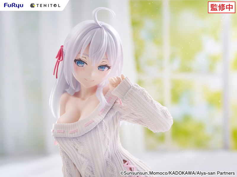 Tenitol Big Noodle Stopper Figure Alya Sometimes Hides Her Feelings in Russian: Alya Knit Ver. image 16