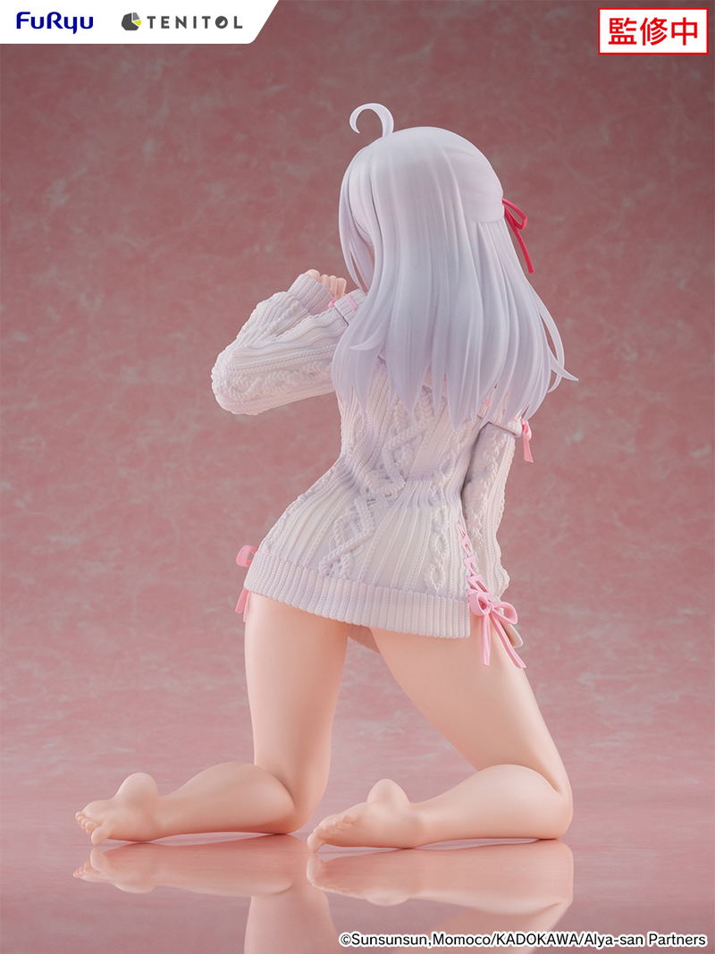 Tenitol Big Noodle Stopper Figure Alya Sometimes Hides Her Feelings in Russian: Alya Knit Ver. image 4
