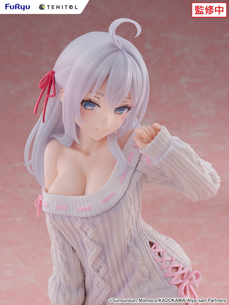 Tenitol Big Noodle Stopper Figure Alya Sometimes Hides Her Feelings in Russian: Alya Knit Ver. image 8