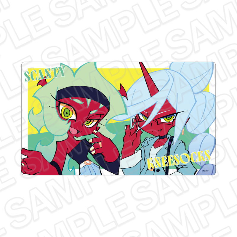New Panty &amp; Stocking With Garterbelt Rubber Desk Mat Scanty &amp; Kneesocks Outing Ver
