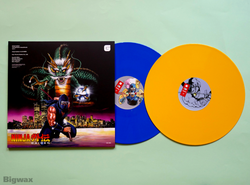 Ninja Gaiden The Definitive Soundtrack Vol. 2 (Blue &amp; Yellow Vinyl) (Keiji Yamagishi)