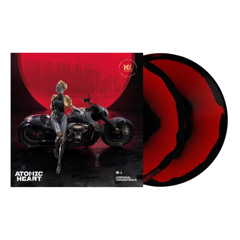 Atomic Heart Original Game Soundtrack (Corona Red & Black Vinyl) image 1