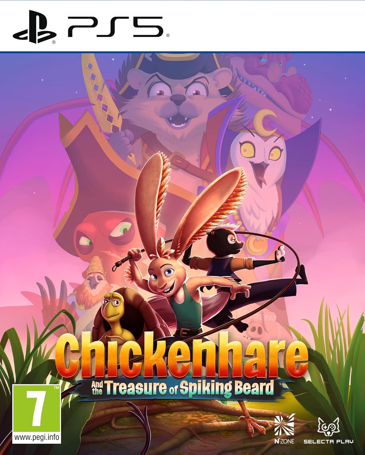 Chickenhare and the Treasure of Spiking Beard for PlayStation 5