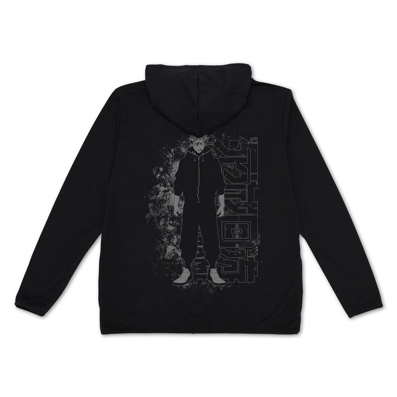 Jujutsu Kaisen - The Culling Game Yuji Itadori Thin Dry Hoodie (Black | Size M) image 1