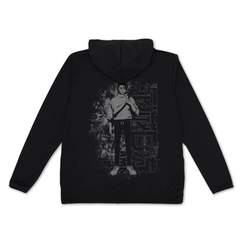 Jujutsu Kaisen - The Culling Game Yuta Okkotsu Thin Dry Hoodie (Black | Size M) image 1