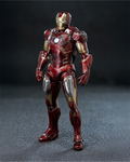 Marvel Studios The Infinity Saga 1/12 Scale Pre-Painted Action Figure: DLX Iron Man Mark 7 (Battle Damaged) thumbnail 3