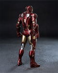 Marvel Studios The Infinity Saga 1/12 Scale Pre-Painted Action Figure: DLX Iron Man Mark 7 (Battle Damaged) thumbnail 4