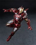 Marvel Studios The Infinity Saga 1/12 Scale Pre-Painted Action Figure: DLX Iron Man Mark 7 (Battle Damaged) thumbnail 6