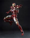 Marvel Studios The Infinity Saga 1/12 Scale Pre-Painted Action Figure: DLX Iron Man Mark 7 (Battle Damaged) thumbnail 8