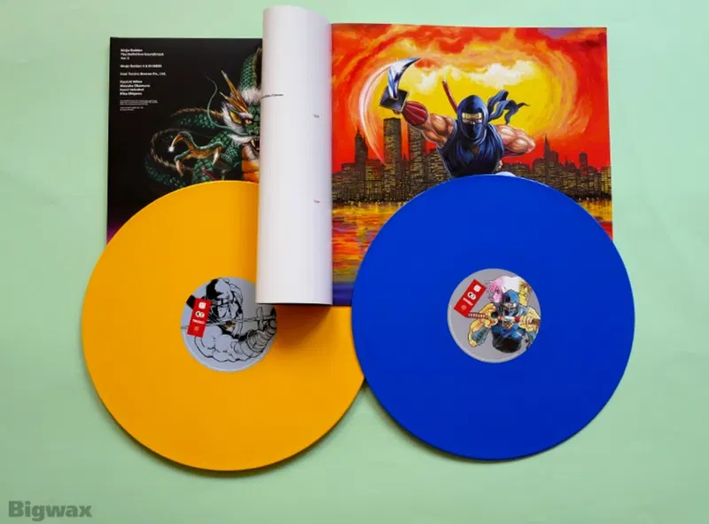Ninja Gaiden The Definitive Soundtrack Vol. 2 (Blue & Yellow Vinyl) image 2