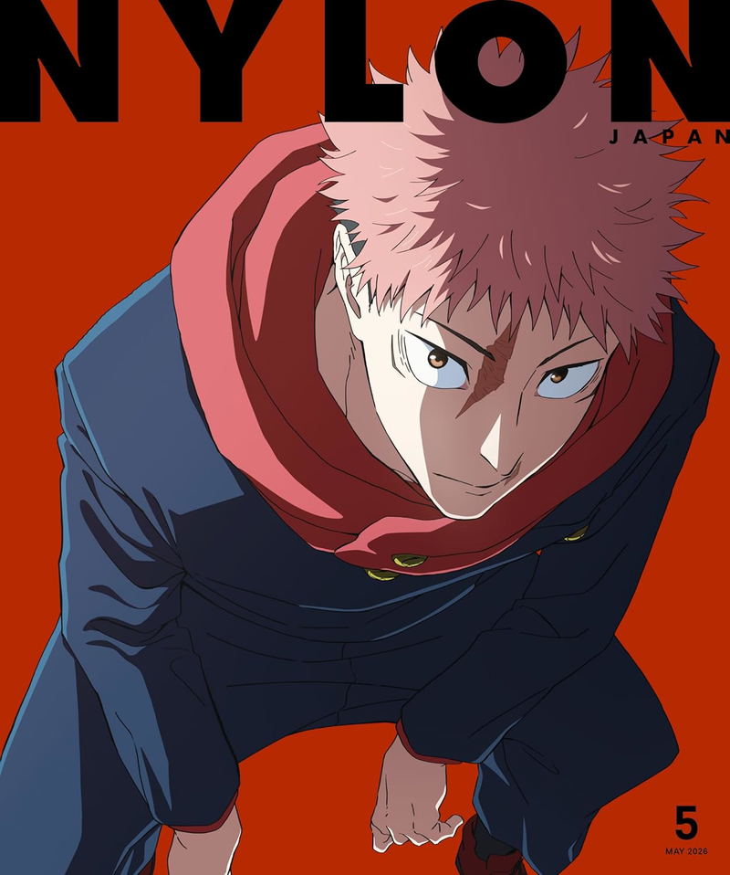 Nylon Japan May 2026 Special Issue Jujutsu Kaisen Edition (Cover:  Itadori Yuji and Ryomen Sukuna) image 2