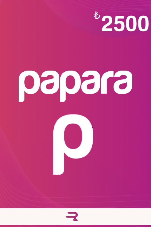 Papara Gift Card 2500 TRY (Rewarble) digital — Import Game Deal