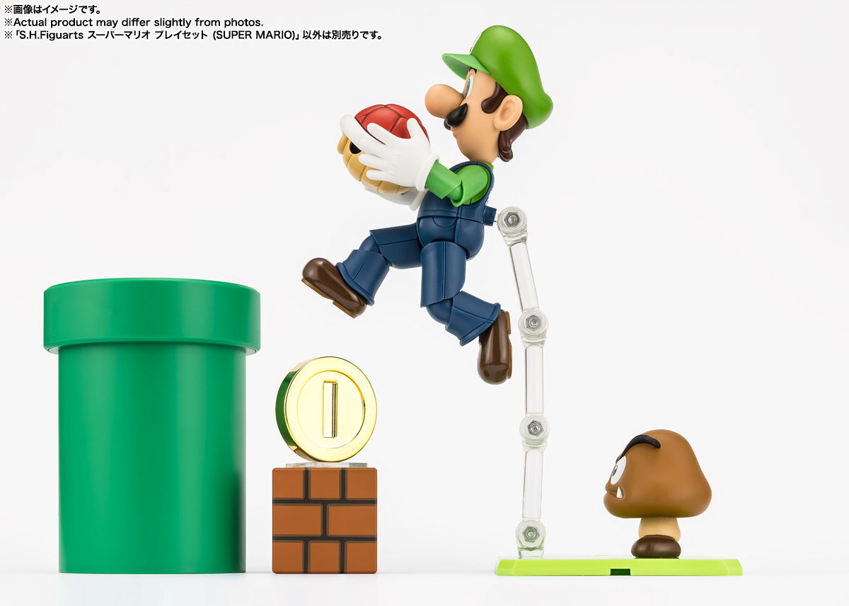 S.H.Figuarts Super Mario: Super Mario Play Set (Super Mario)