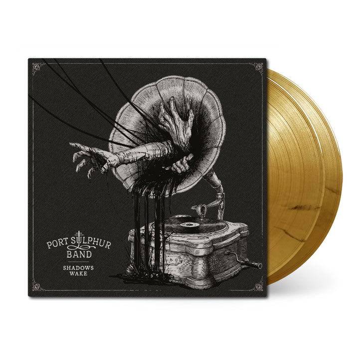 Shadows Wake (Music From Hunt: Showdown) (Gold Black Marbled Vinyl) image 2