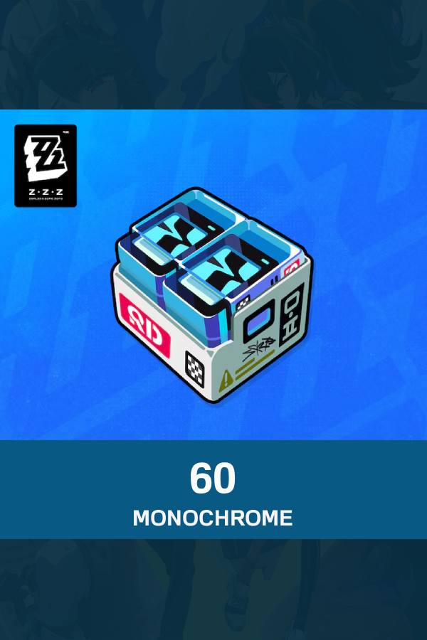 Zenless Zone Zero Voucher 60 Monochrome | Malaysia Account digital — Import Game Deal