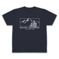 Yuru Camp Season 3 - Silhouette Bike Shima Rin Dry T-shirt (Navy | Size M) thumbnail 1