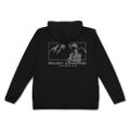Yuru Camp Season 3 - Silhouette Bike Shima Rin Thin Dry Hoodie (Black | Size M) thumbnail 1
