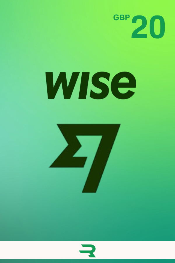 Wise Gift Card 20 GBP (Rewarble) digital — Import Game Deal