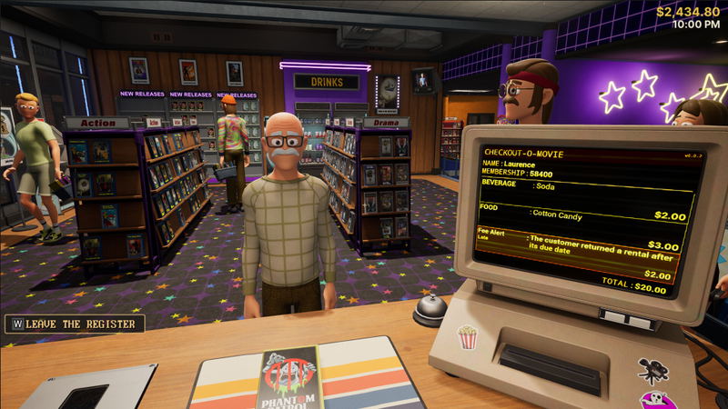 Retro Rewind - Video Store Simulator <span class="ext" style="background-color: #2a475e; color: #FFFFFF;">STEAM</span> <span class="ext ext_digital">digital</span> image 2