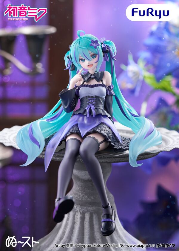 Hatsune Miku Noodle Stopper Figure: Flower Fairy Bellflower