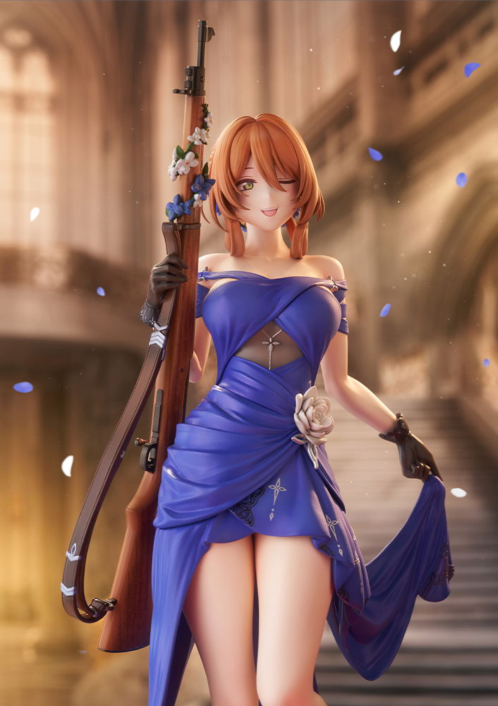Girls' Frontline 2 Exilium 1/7 Scale Pre-Painted Figure: Springfield Queen in Radiance Ver. image 14