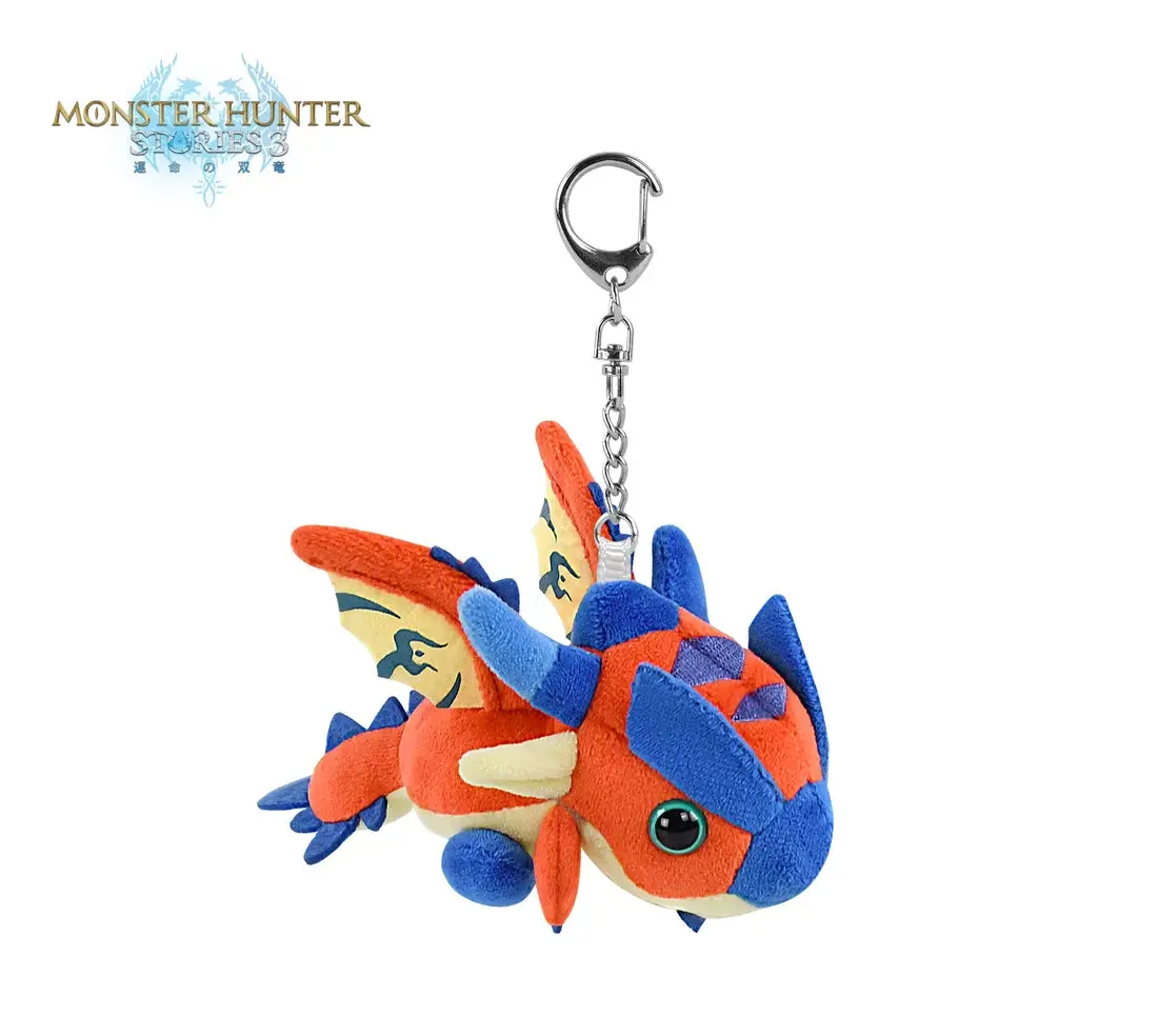 Monster Hunter Stories 3 Twisted Reflection Plush Keychain Ratha