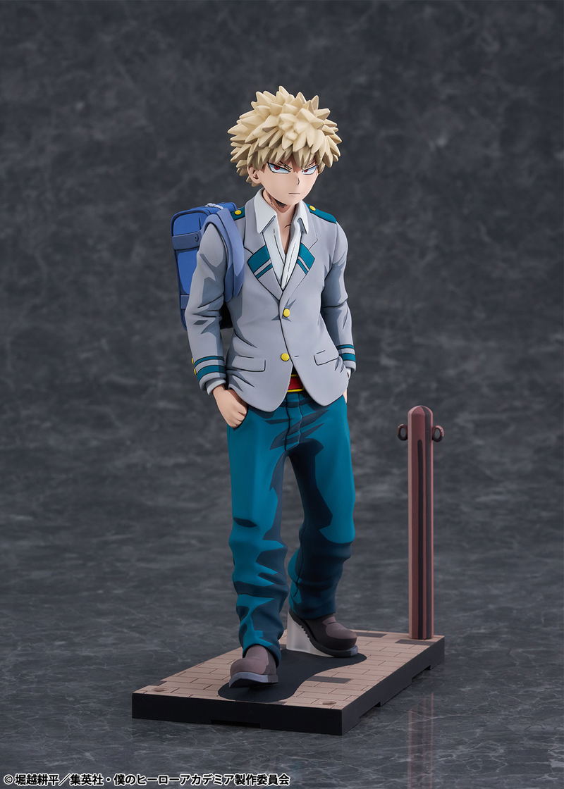 My Hero Academia 1/8 Scale Pre-Painted Figure: Bakugo Katsuki U.A. High School Uniform 2D Ver. image 2