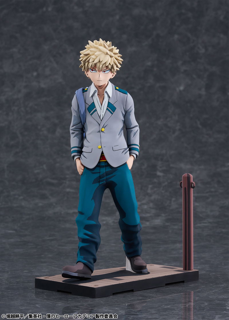 My Hero Academia 1/8 Scale Pre-Painted Figure: Bakugo Katsuki U.A. High School Uniform 2D Ver. image 3
