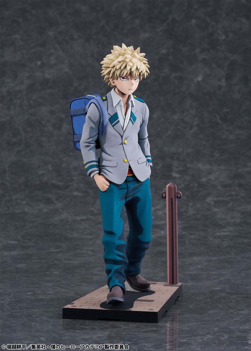 My Hero Academia 1/8 Scale Pre-Painted Figure: Bakugo Katsuki U.A. High School Uniform 2D Ver. image 5