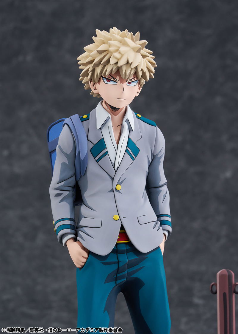 My Hero Academia 1/8 Scale Pre-Painted Figure: Bakugo Katsuki U.A. High School Uniform 2D Ver. image 7