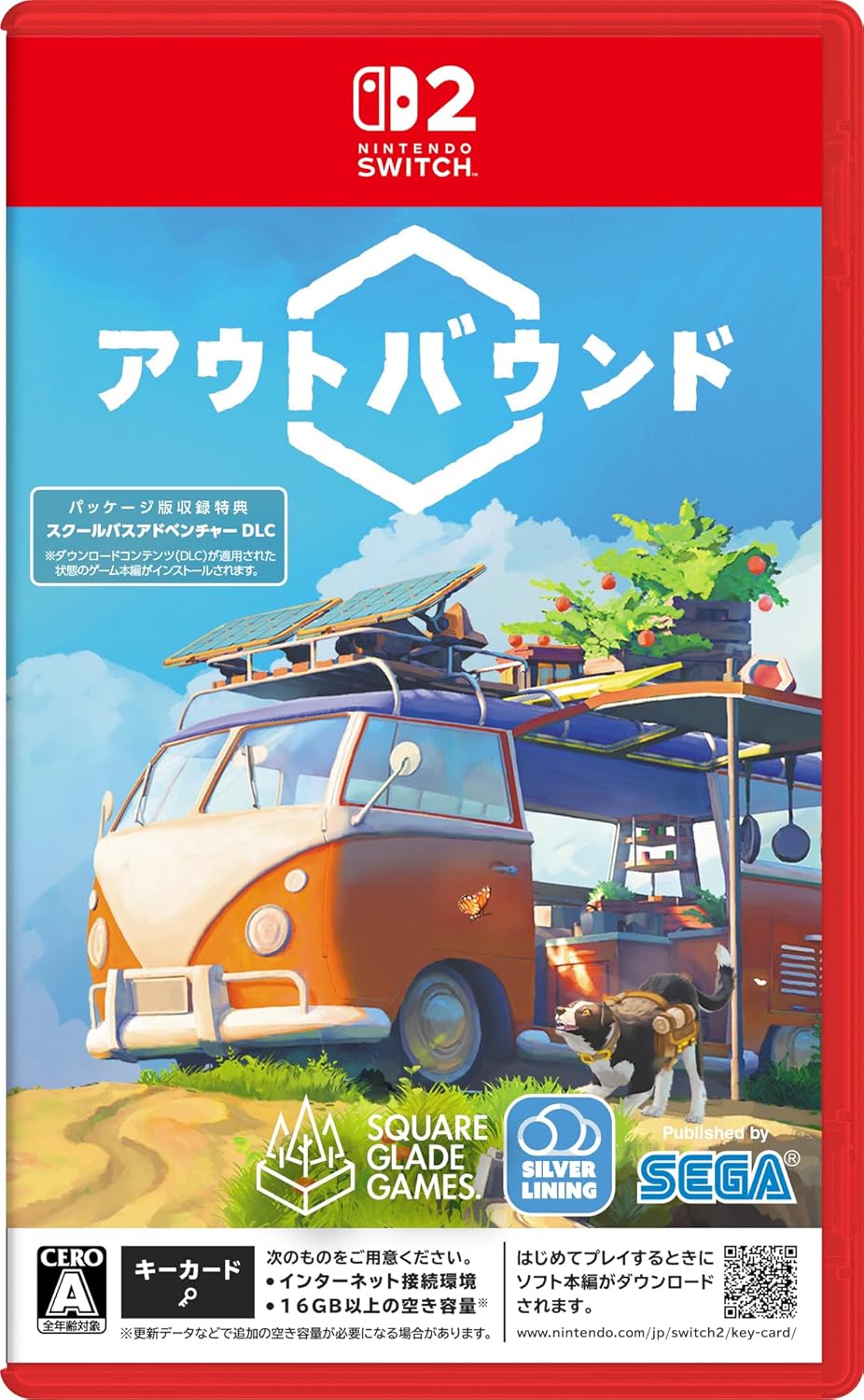 Outbound (Multi-Language) Game Key Cart for Nintendo Switch 2