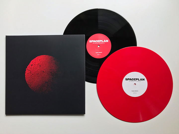 Spaceplan Official Soundtrack (Black & Red Vinyl) image 2