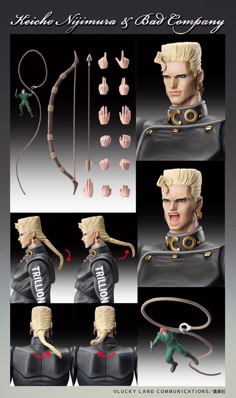 Super Action Statue JoJo's Bizarre Adventure Part IV: Nijimura Keicho & Bad Company image 16
