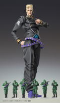 Super Action Statue JoJo's Bizarre Adventure Part IV: Nijimura Keicho & Bad Company thumbnail 4