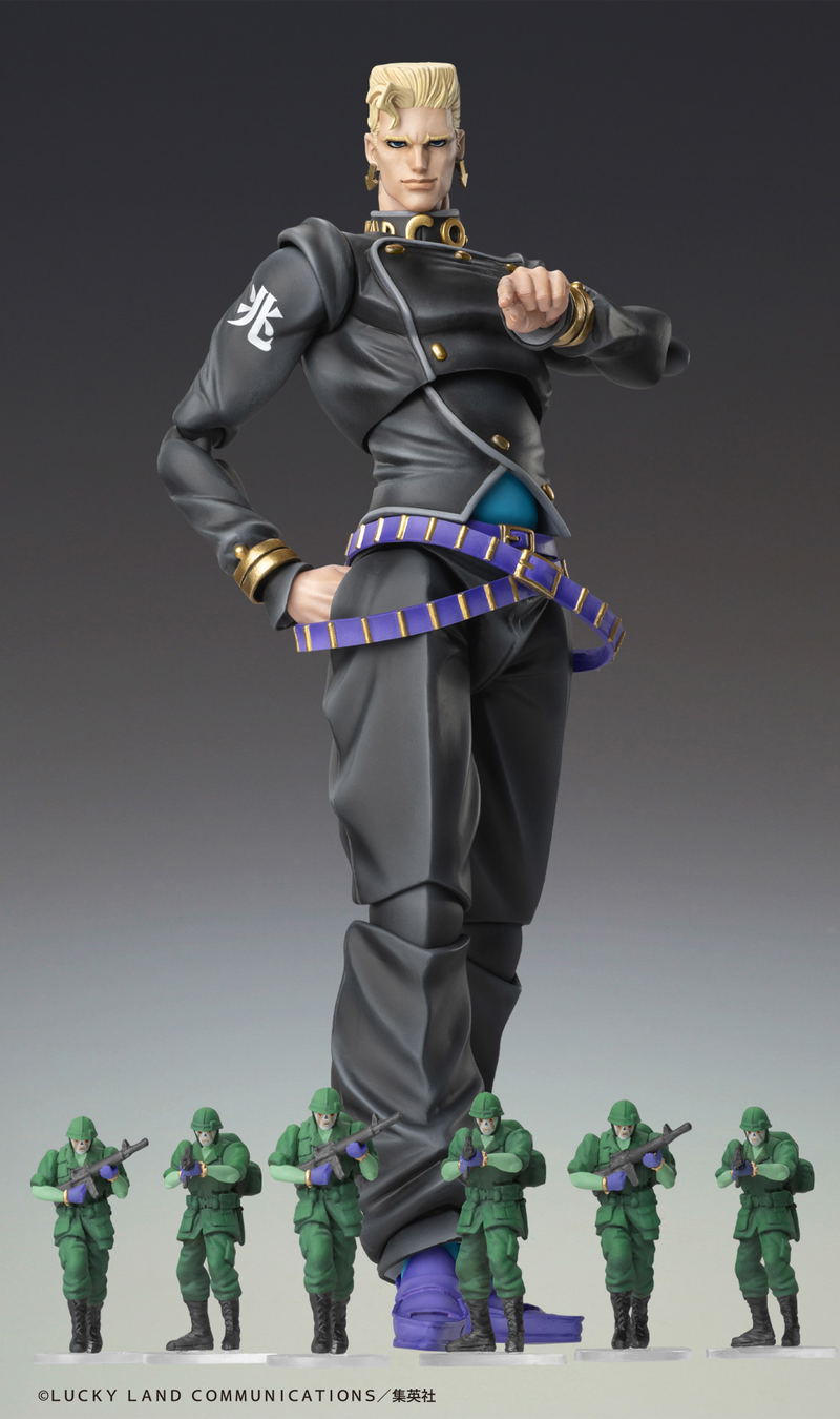 Super Action Statue JoJo's Bizarre Adventure Part IV: Nijimura Keicho & Bad Company image 4