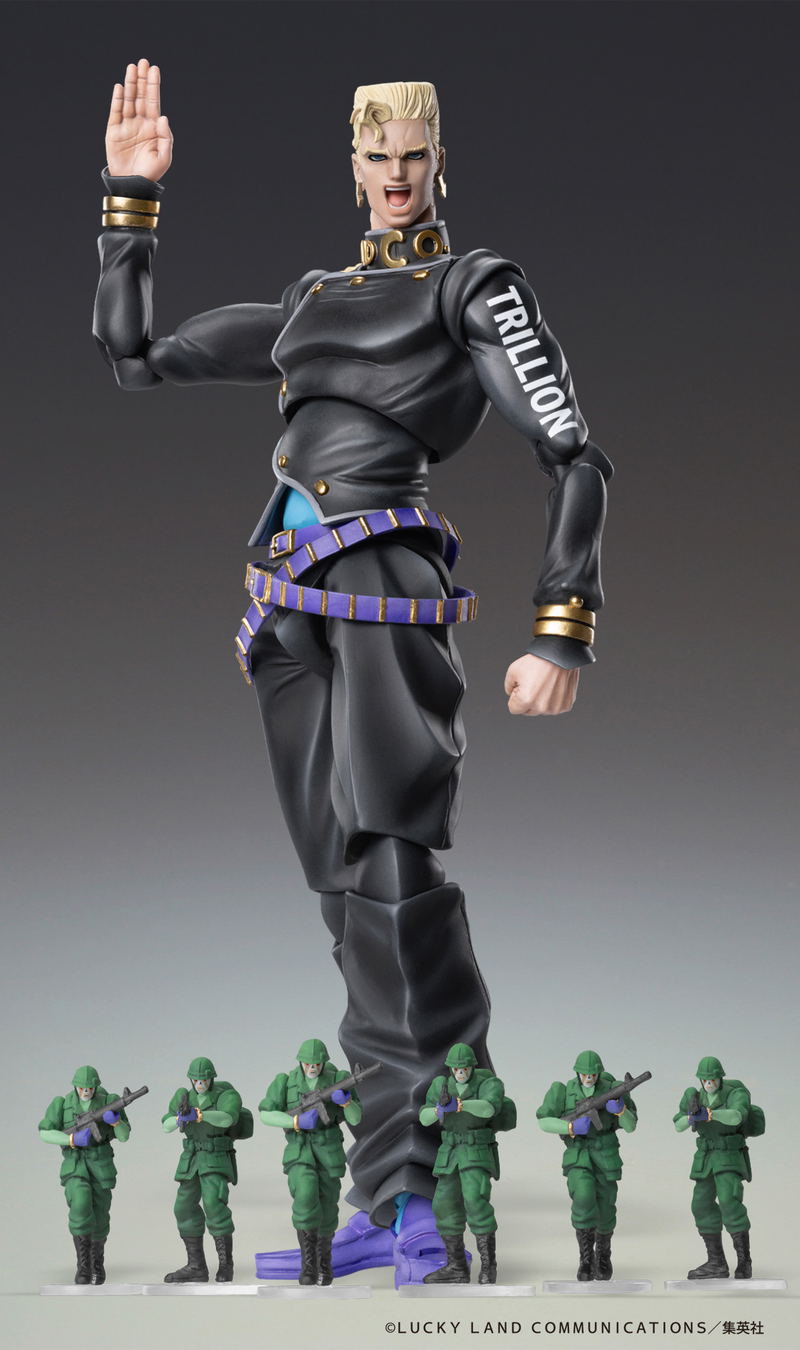 Super Action Statue JoJo's Bizarre Adventure Part IV: Nijimura Keicho & Bad Company image 5